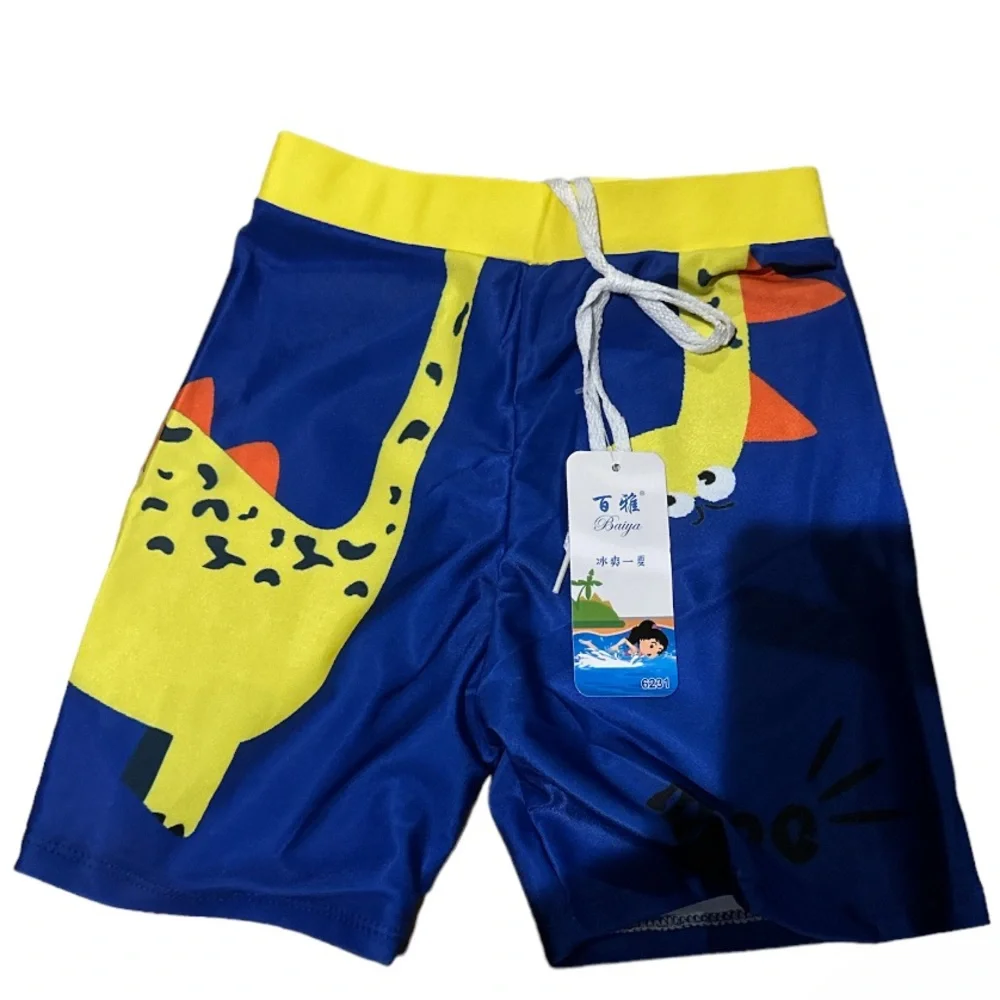 Swimsuits boys Children Beach Shorts Cartoon Prints, Set of 2